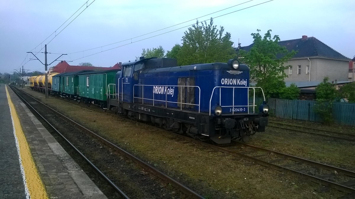 SM42-2422 in Bahnhof Zbaszynek, 06.05.2017