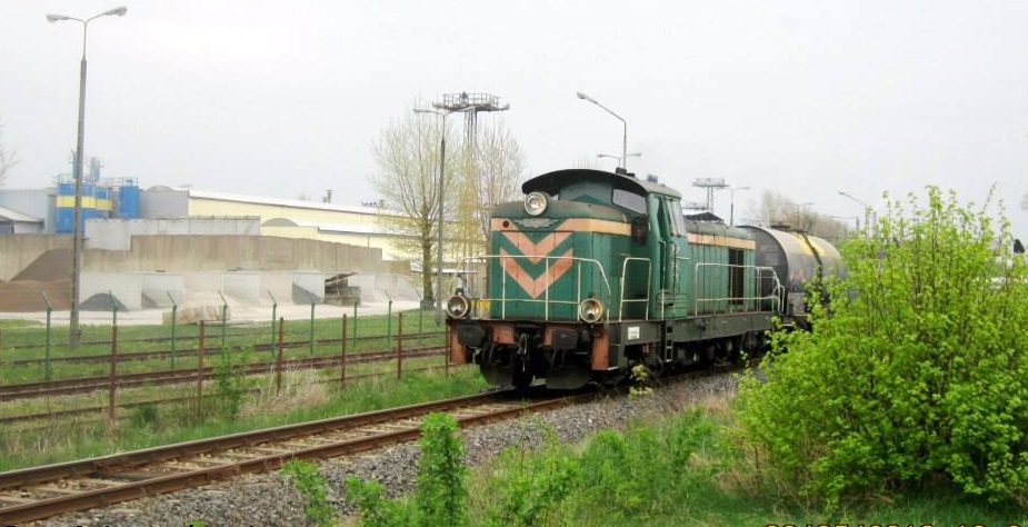SM42-277 beim Ausfahrt von Miedzyrzecz,6.5.2013