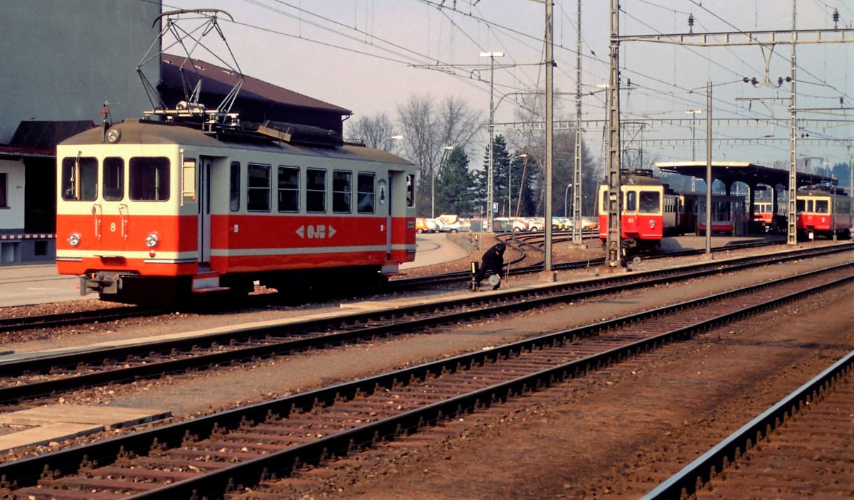 SNB Langenthal April 1980. Digitalisiert von einer Kodak-Folie