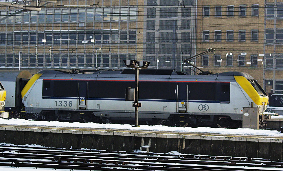 SNCB 1336, Bruxelles Midi, 03.12.2011.