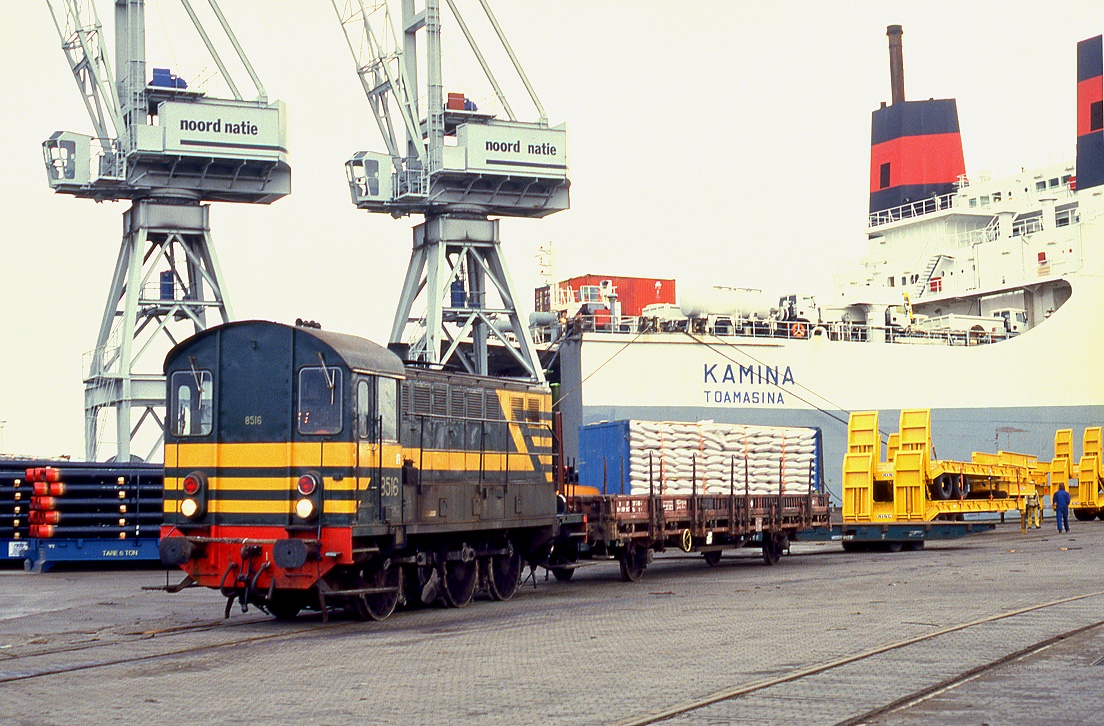 SNCB 8516, Antwerpen, 31.03.1988.