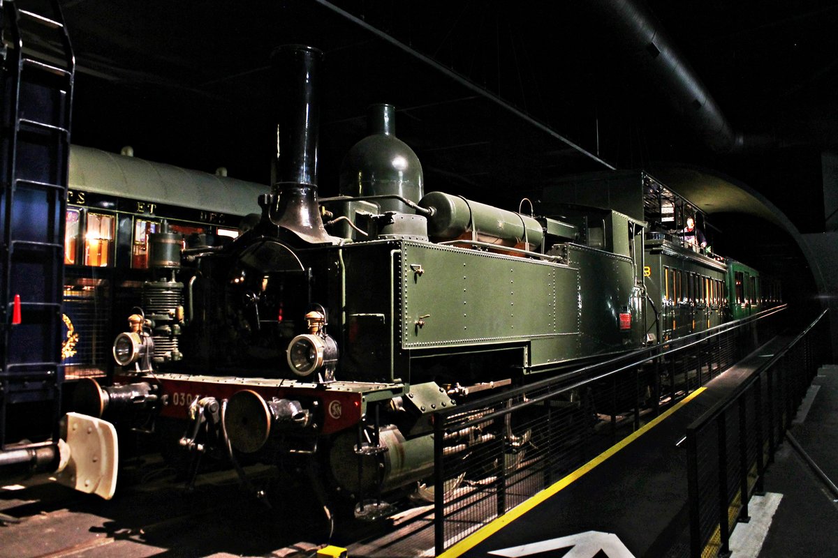 SNCF 030.TA.628 (Baujahr 1945) am 07.10.2018 im Eisenbahnmuseum Cite du Train (Mulhouse).