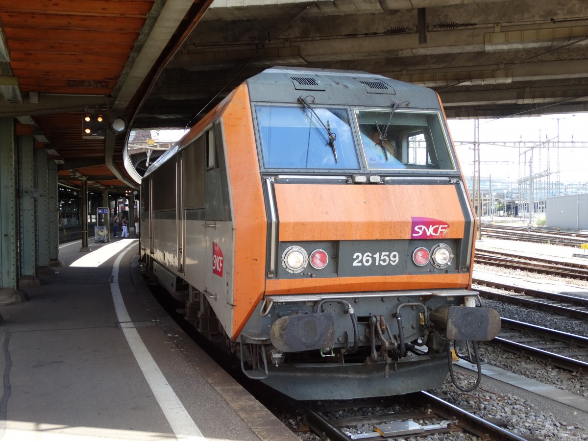 SNCF 26159 mit EC nach Brüssel am 25.07.15 in Basel SBB Bhf 
