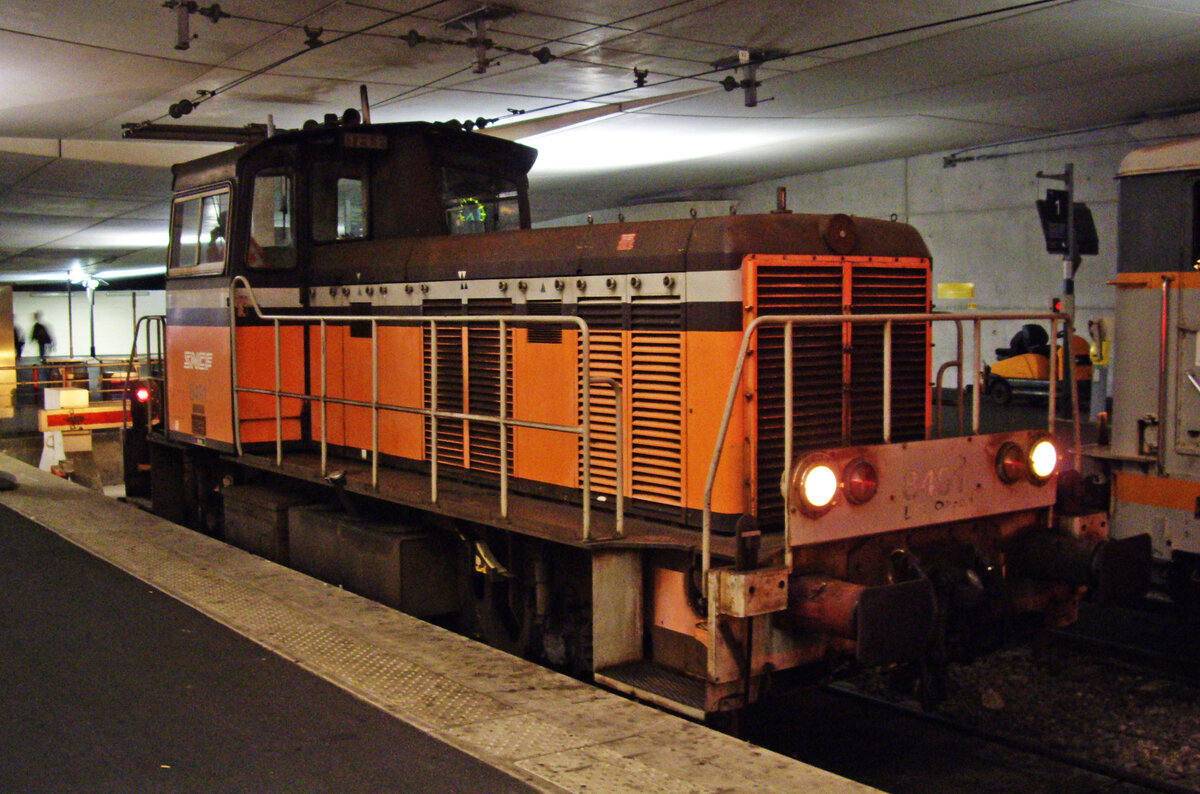 SNCF Baureihe Y 8400, Lok Y 8481, Paris Gare d'Austerlitz, 8.10.2012.