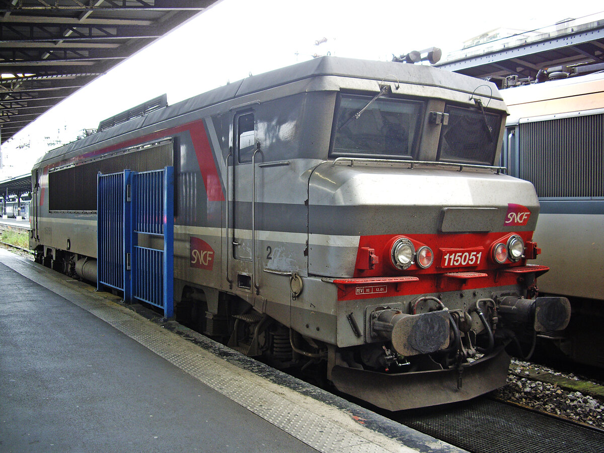 SNCF BB 15051, Paris Gare de l'Est, 29.10.2012.