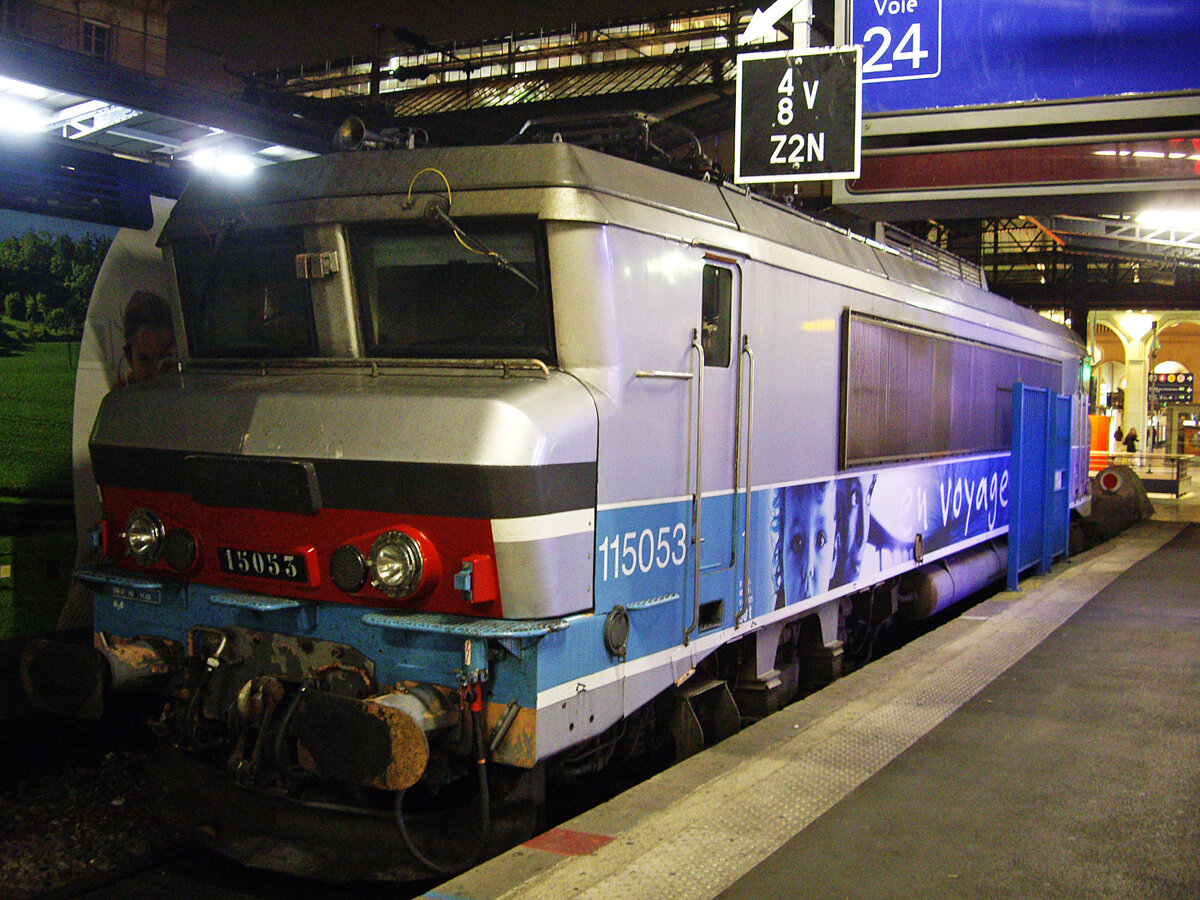 SNCF BB 15053, Paris Gare de l'Est, 25.10.2012.