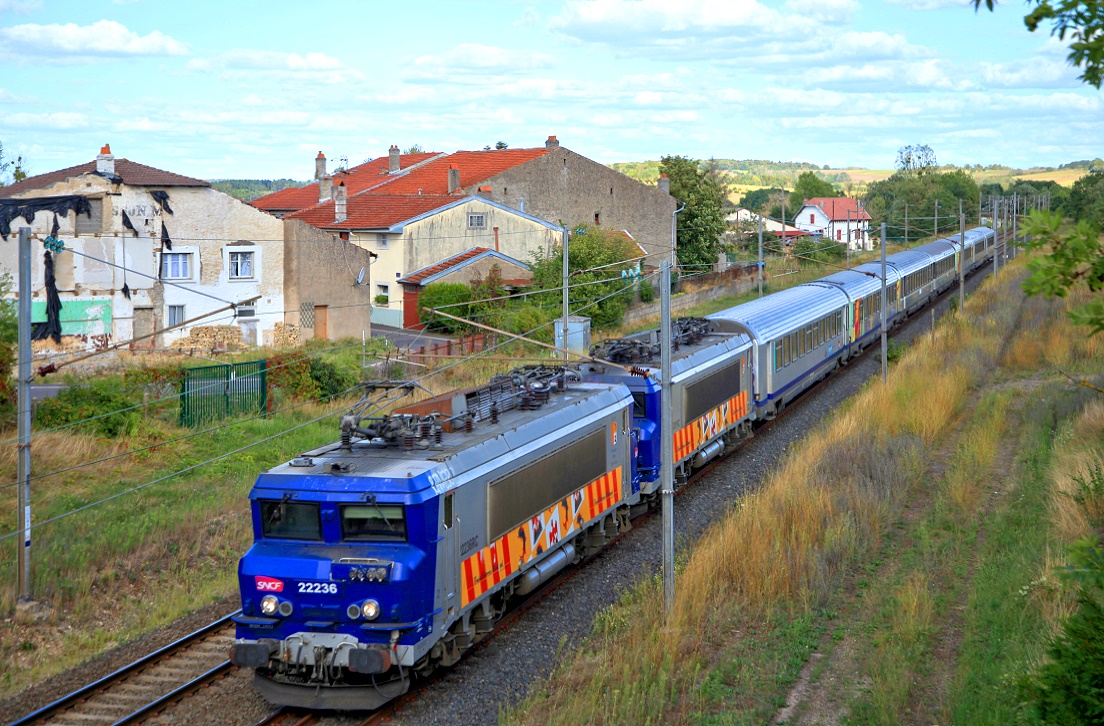 SNCF BB 22236 + BB 22301, Marainviller, 839174, 23.08.2020.