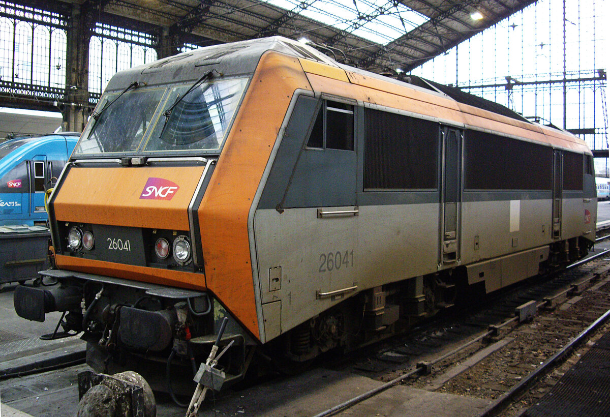 SNCF BB 26041, Paris Gare d'Austerlitz, 9.10.2012. 