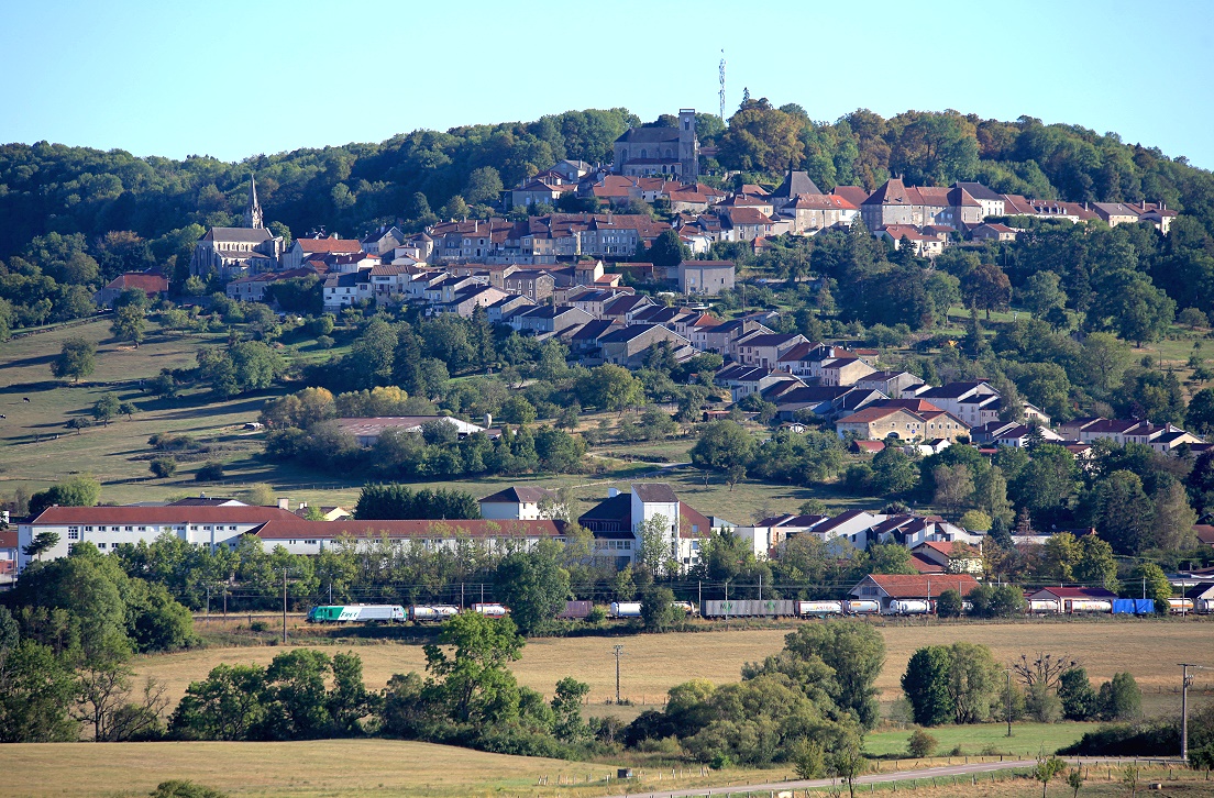 SNCF BB 27090, Saint-Thiébault, Bourmont, 04.09.2020.
