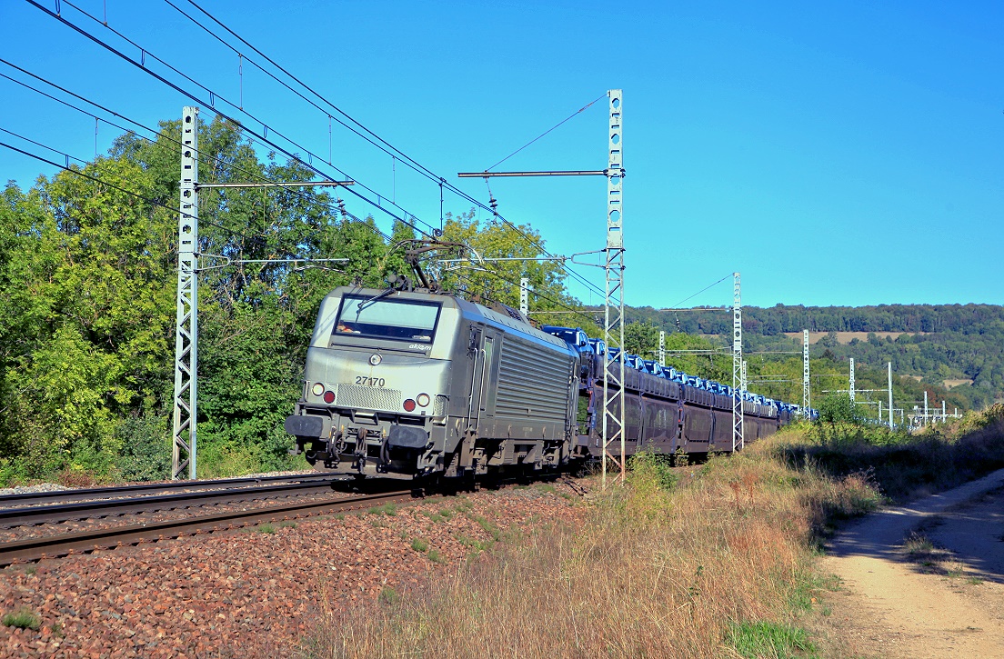 SNCF BB 27170, Mâlain, 08.09.2020.