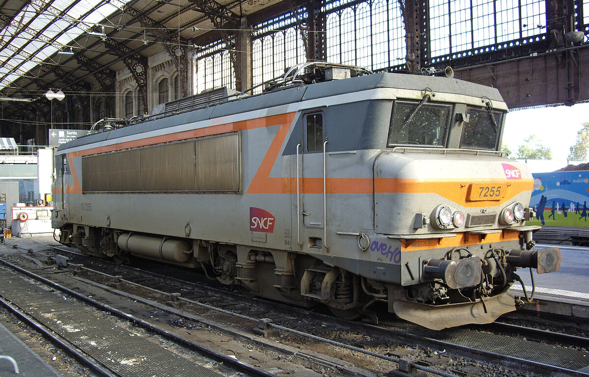 SNCF BB 7255, Paris Gare d'Austerlitz, 7.10.2012.