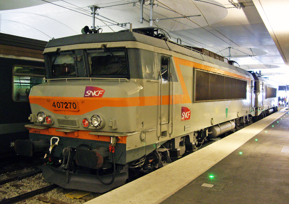 SNCF BB 7270, Paris Gare d'Austerlitz, 5.10.2012.