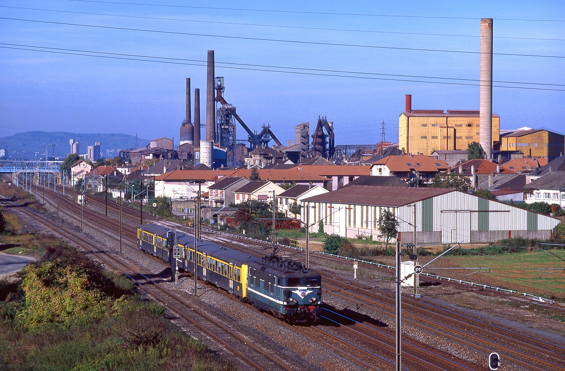 SNCF BB16691, Uckange, R66545, 13.10.1994.