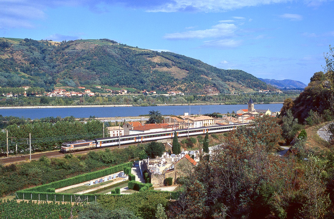 SNCF BB7310, Serves-sur-Rhône, 5001, 11.09.1995.