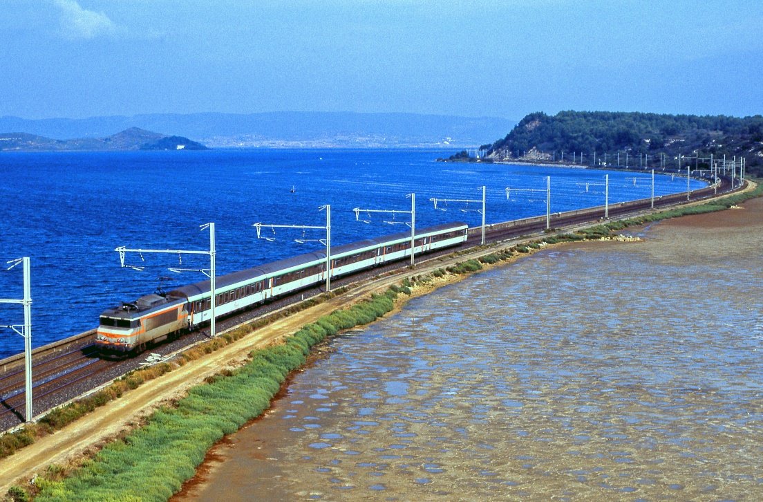 SNCF BB7342, Île Sainte-Lucie, Etang de Berre, Port la Nouvelle, 03.09.1998.
