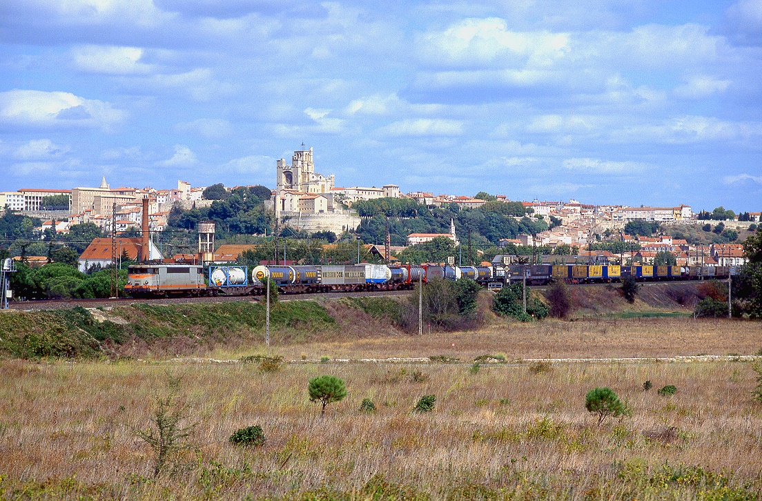 SNCF BB9218, Béziers, 15.09.1995.