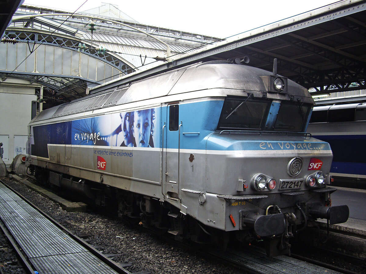 SNCF CC 72147, Paris Gare de l'Est, 29.10.2012. 