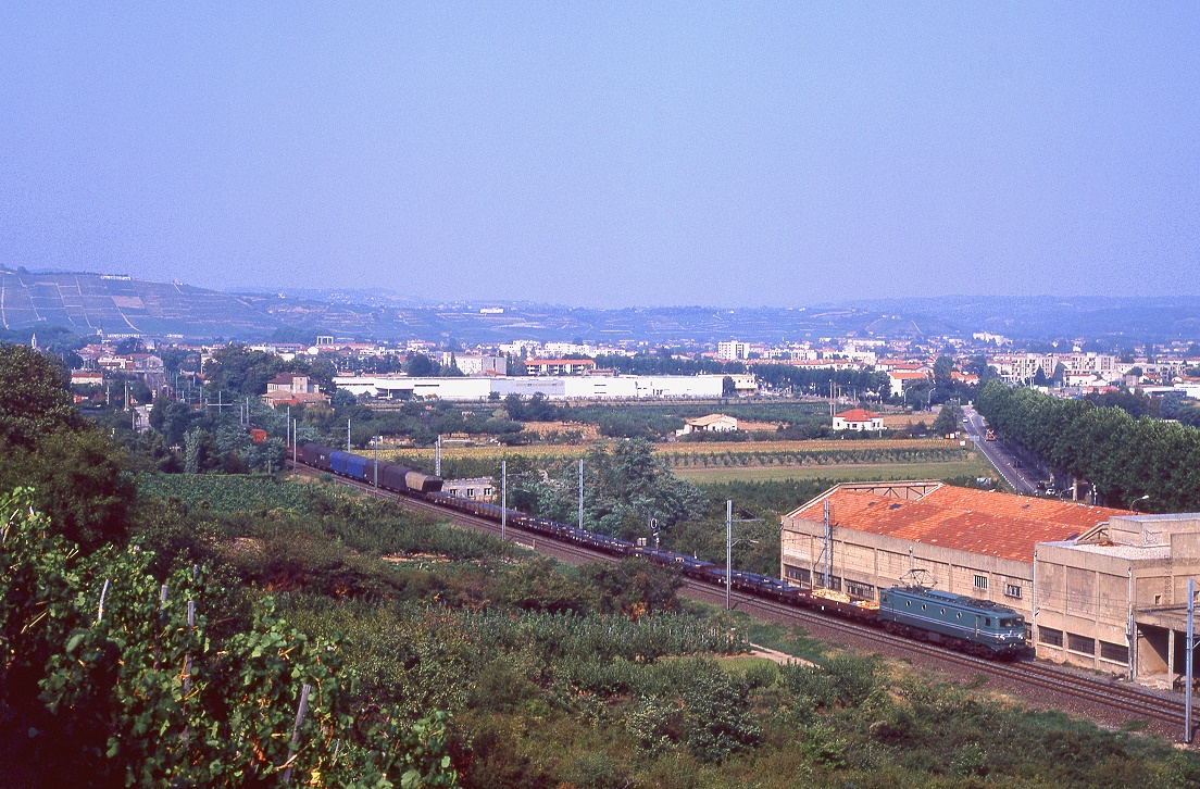 SNCF CC7121, Tournon, 30.08.1991.