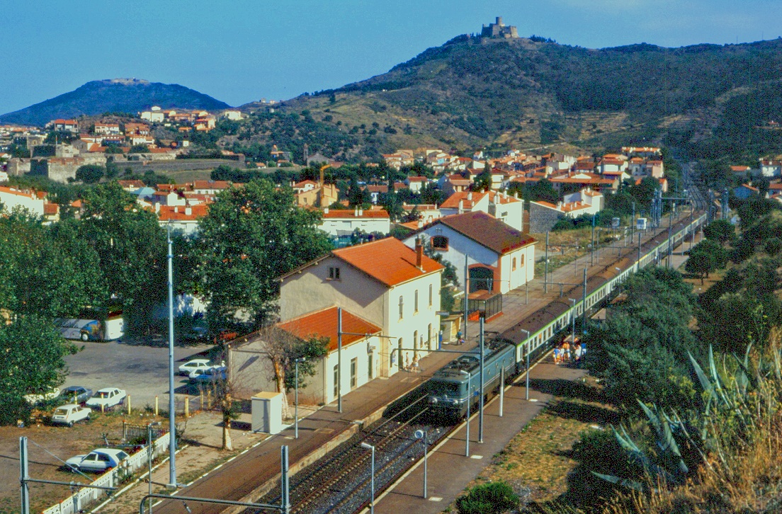 SNCF CC7149, Collioure, 05.09.1990.