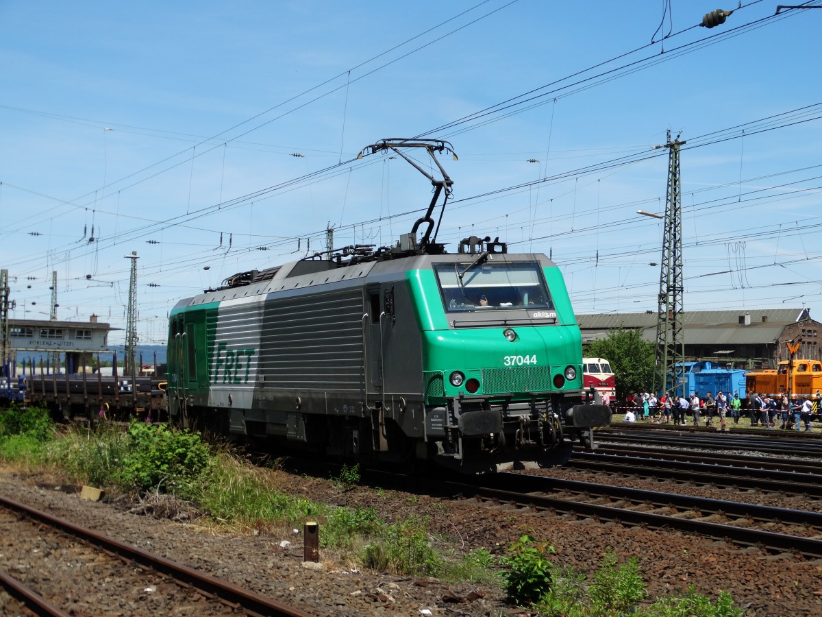 SNCF Fret Alstom Prima 37044 am 14.06.15 in Koblenz Lützel 