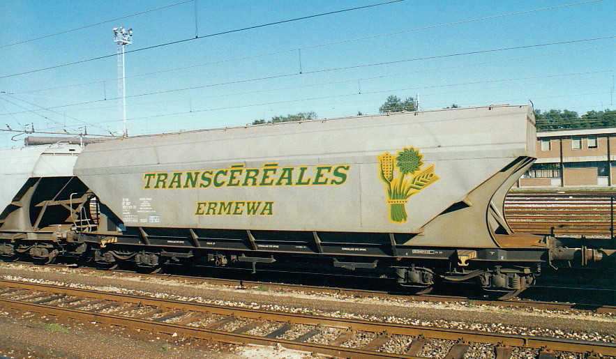 SNCF Getreide Silowagen Transcereales ERMEWA in Mailand, Sept. 1994