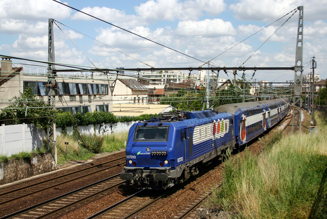 SNCF Transilien 827313 // Clamart // 17. Juli 2007
