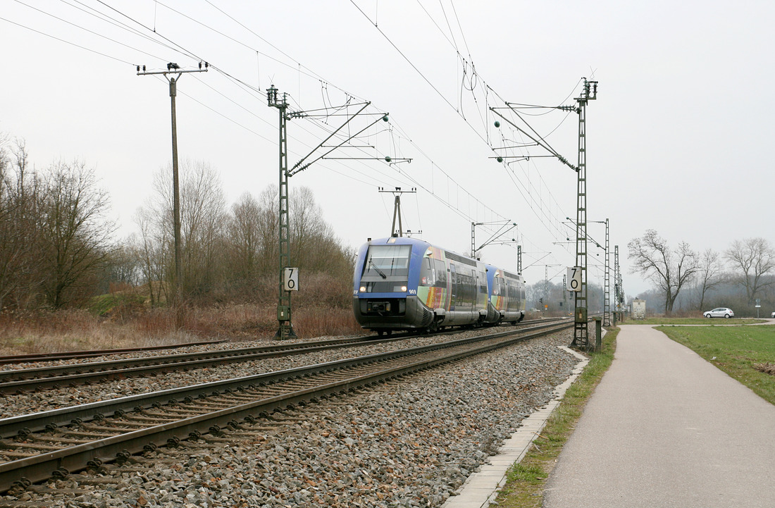 SNCF X 73909 + X 73916 // Kork // 27. März 2013
