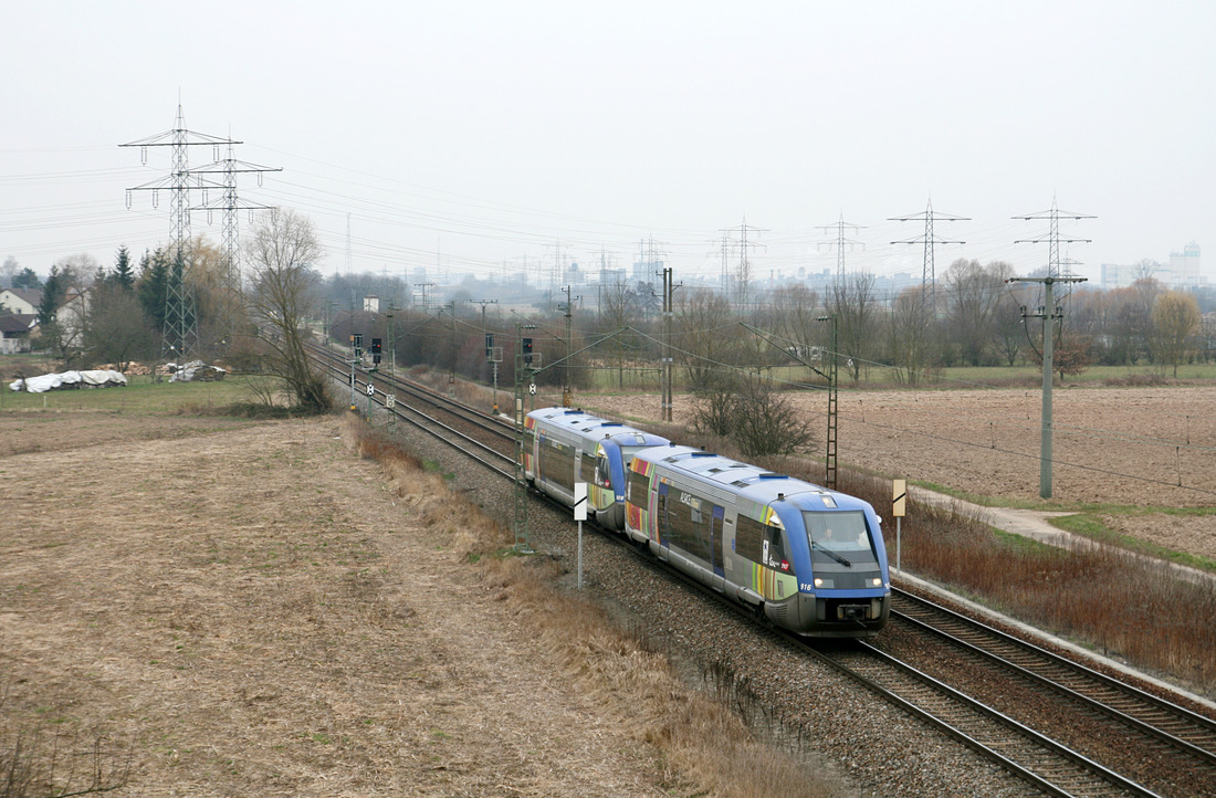 SNCF X 73916 + X 73909 // Kehl-Neumühl // 27. März 2013
