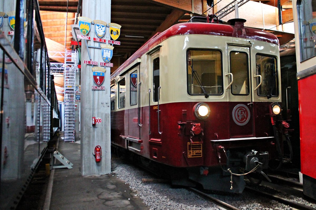 SNCF Z ABD 604 (Baujahr 1958) am 07.10.2018 im Eisenbahnmuseum Cite du Train (Mulhouse). 