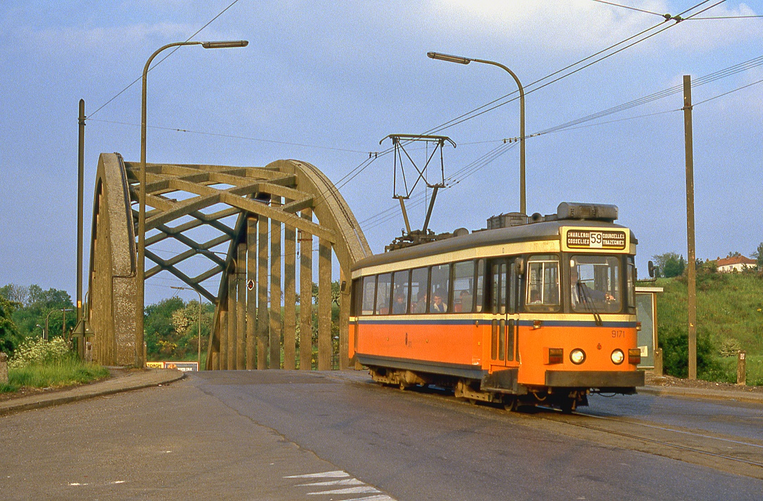 SNCV 9171, Courcelles Motte, 29.05.1987.