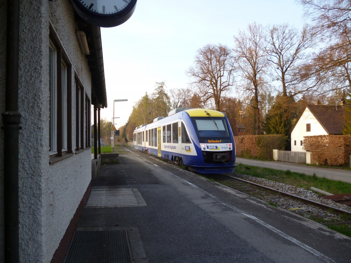 Sommerabend im Juli 2015. Abfahrt in Riederau Richtung Geltendorf