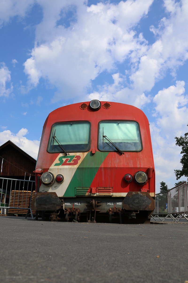 Sonst ja kaum möglich so ein Foto außer halb des Gleisbereiches zu machen.
BS 35 in Stainz am 23.07.2017