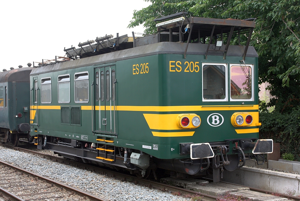 SPD ES 205 (Hersteller: CW Mechelen, Baujahr: 1974) am 26.Juli 2026 in Baasrode-Noord.
