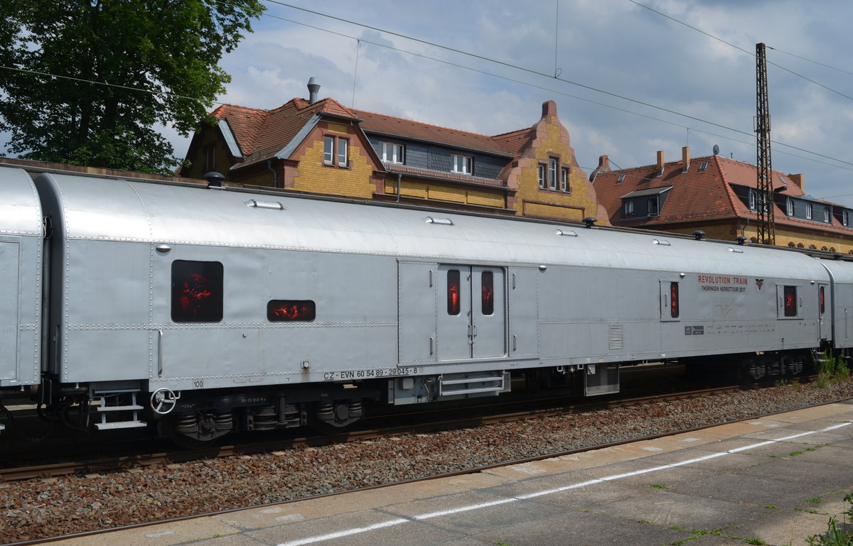  Special   Revolution Train Wagen CZ_EVN 60 54 89-29 045-8 in Borna bei Leipzig 17.06.2018