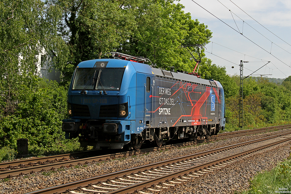 Spitzke 192 007 Lz bei BN-Beuel am 27.04.2020
