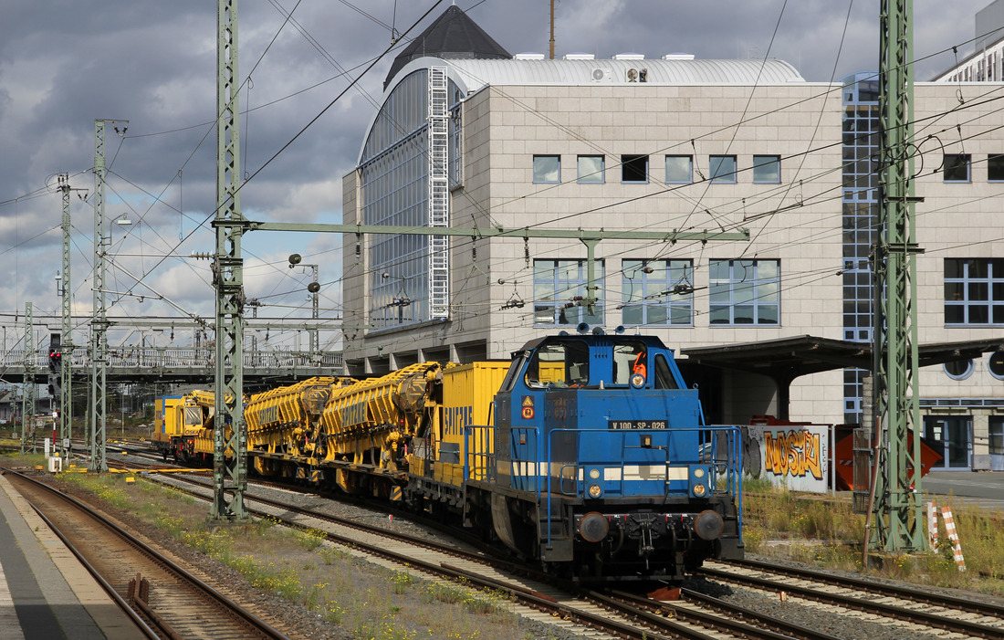 Spitzke Logistik V100-SP-026 // Darmstadt Hbf // 30. September 2021