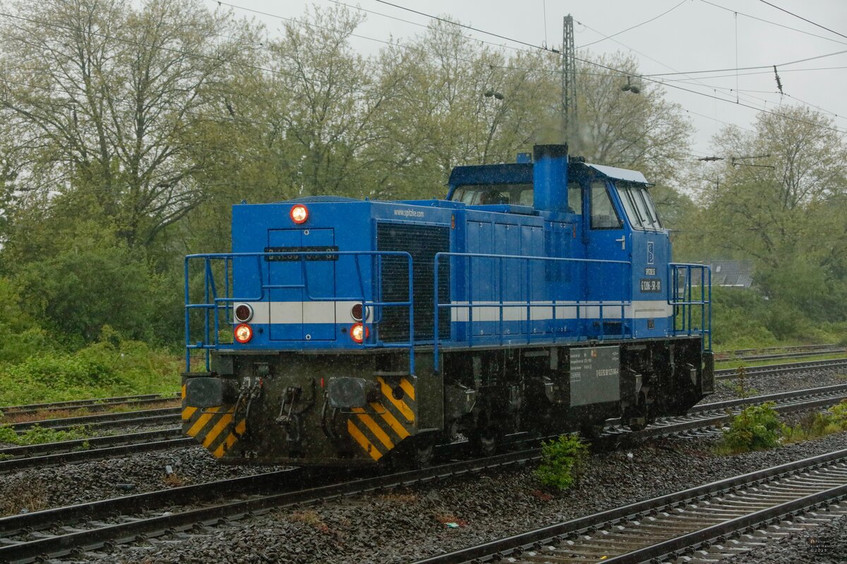 Spitzke SLG 275 846-4 in Oberhausen Osterfeld, April 2024.