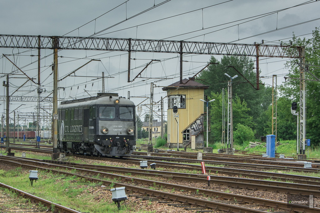 ST43R004 der CTL Logistics am 16.07.2016 in Oświęcim(Auschwitz).
