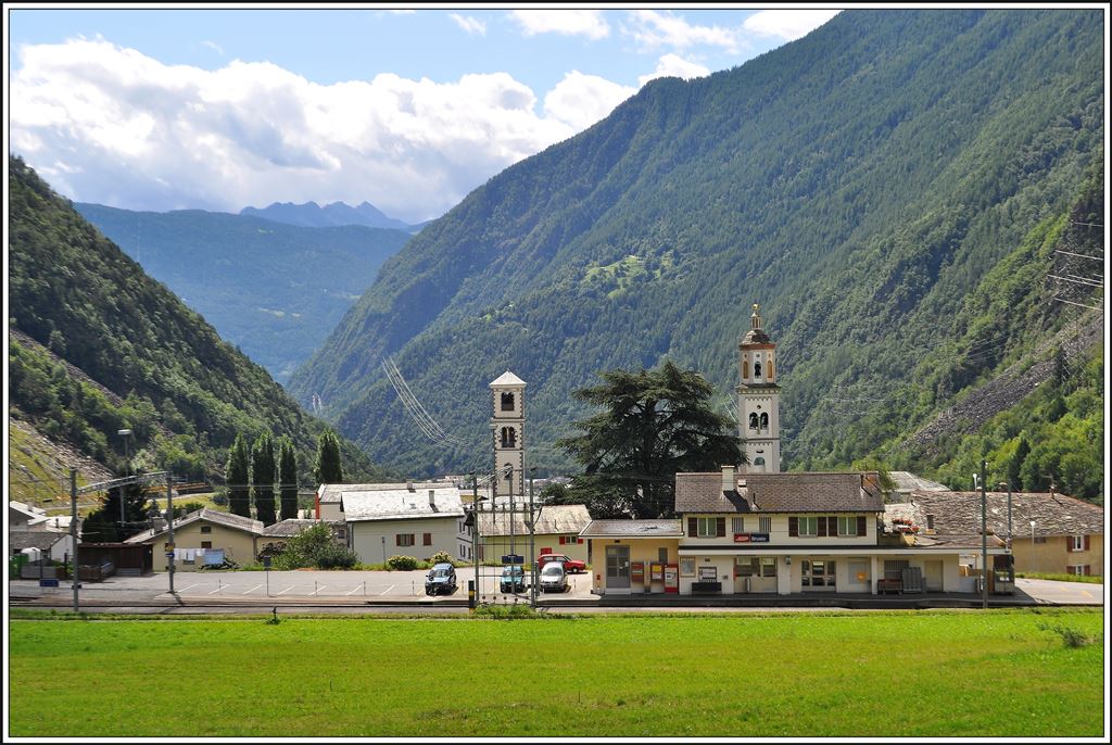 Stazione di Brusio. (21.08.2014)