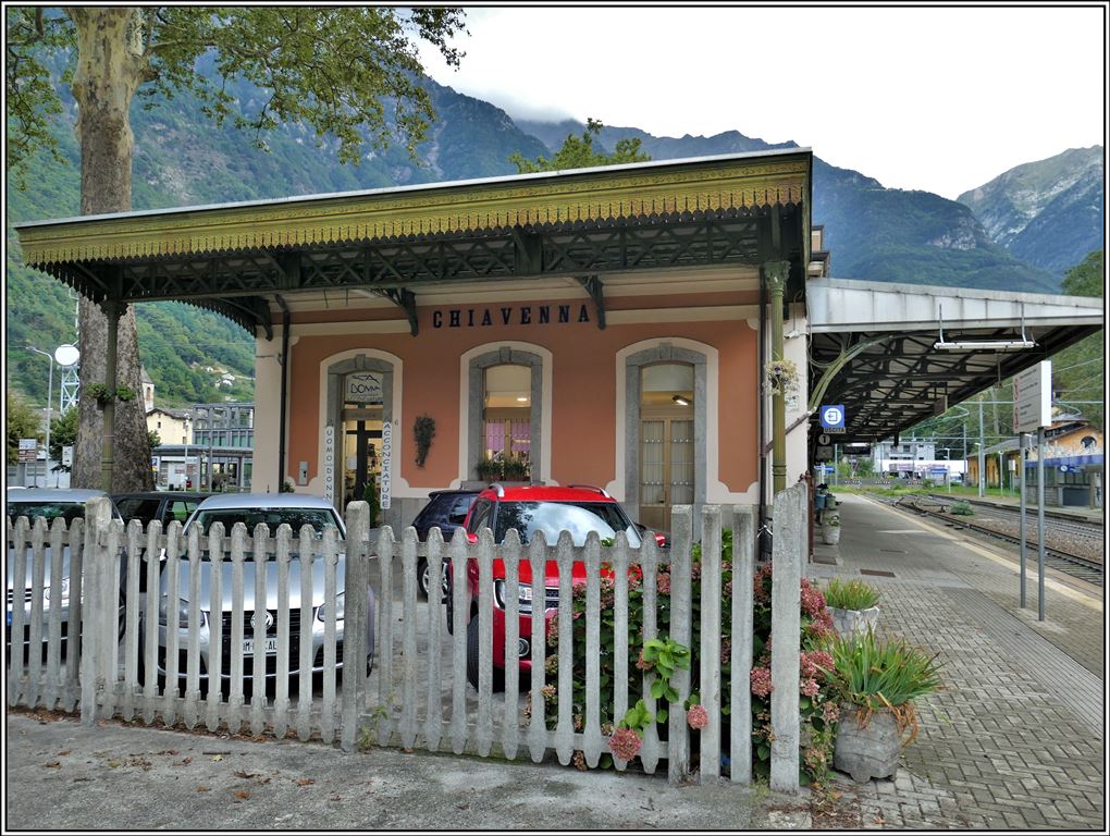 Stazione di Chiavenna. (05.09.2019)