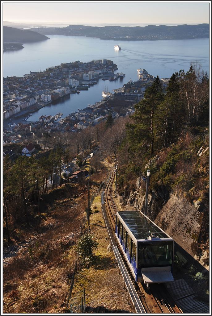 Steil gehts nach oben auf den Floyen. (15.03.2015)