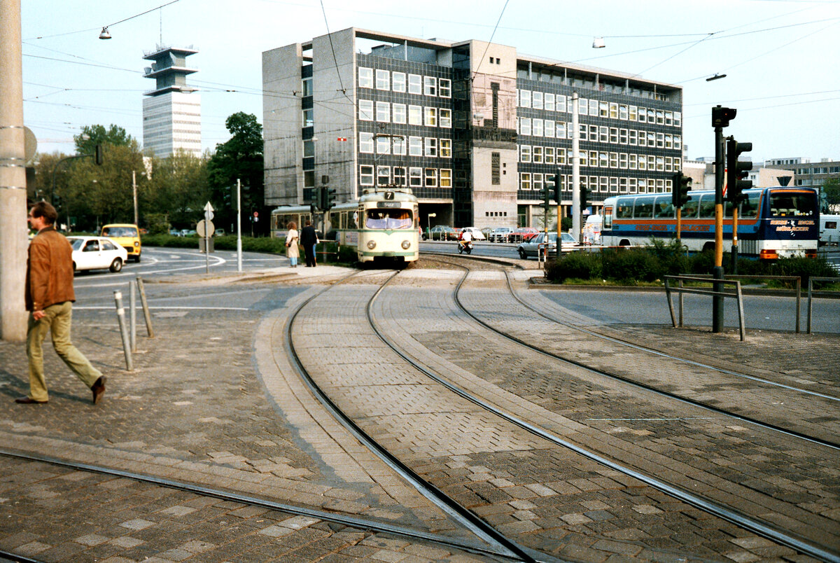 Straßenbahn Köln (19.05.1984), Ort: Neumarkt (?)