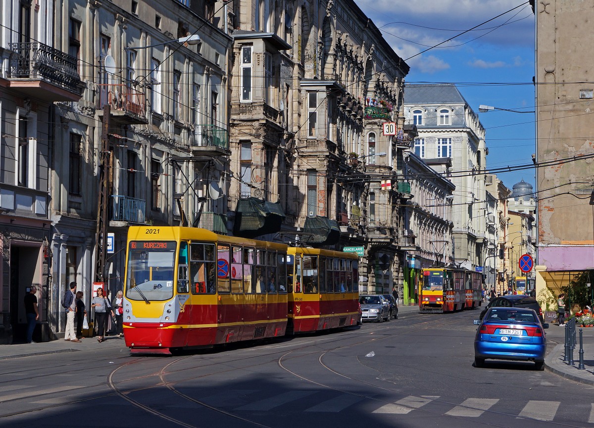 STRASSENBAHNBETRIEBE IN POLEN Strassenbahn LODZ Die modernisierten