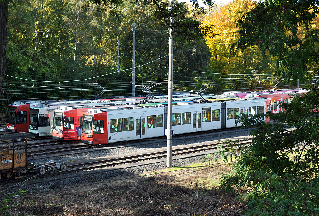 Stra�enbahndepot der Stadtwerke Bonn in Bonn-Beuel - 19.10.2013
