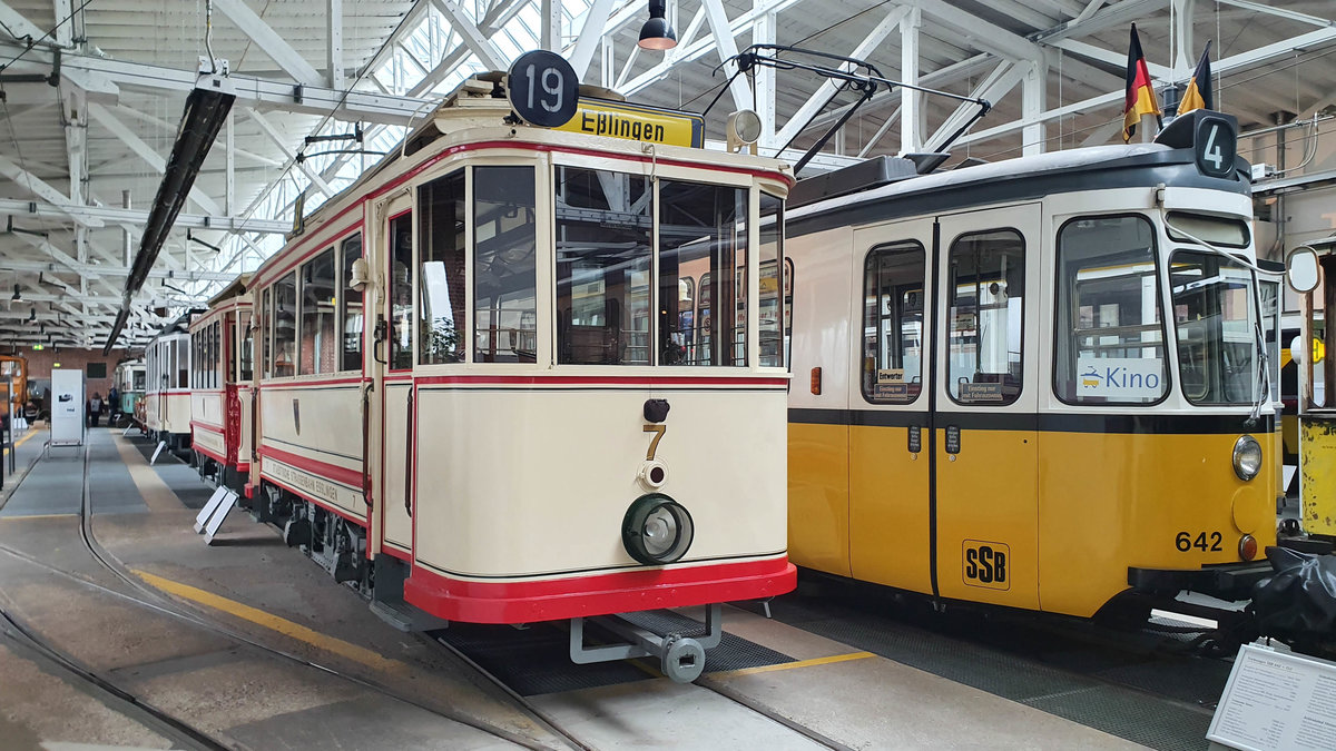Straßenbahnmuseum Stuttgart Bad Cannstatt, 02.02.2020.