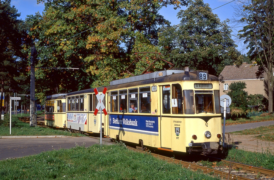 Strausberg 07 + 003 + 06, Hegermühle, 05.10.1994.
