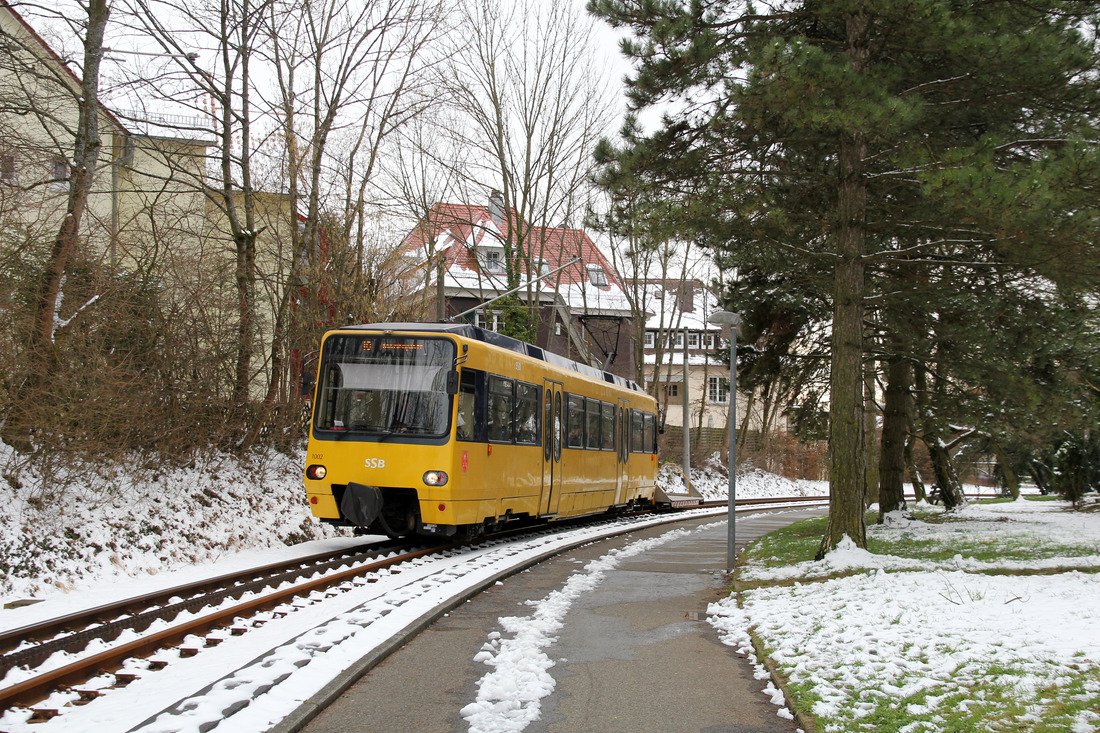 Stuttgarter Straßenbahnen AG 1002 (Zahnradbahn) // Stuttgart // 20. März 2018
