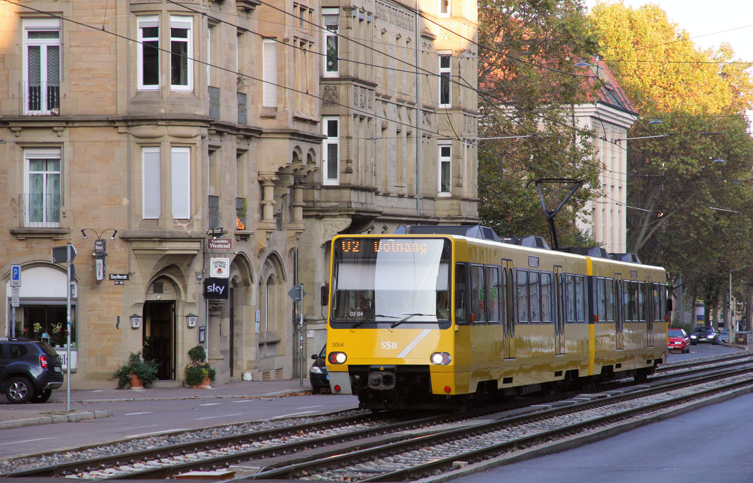 Stuttgarter Straßenbahnen AG 3054 // Stuttgart // 31. Oktober 2019
