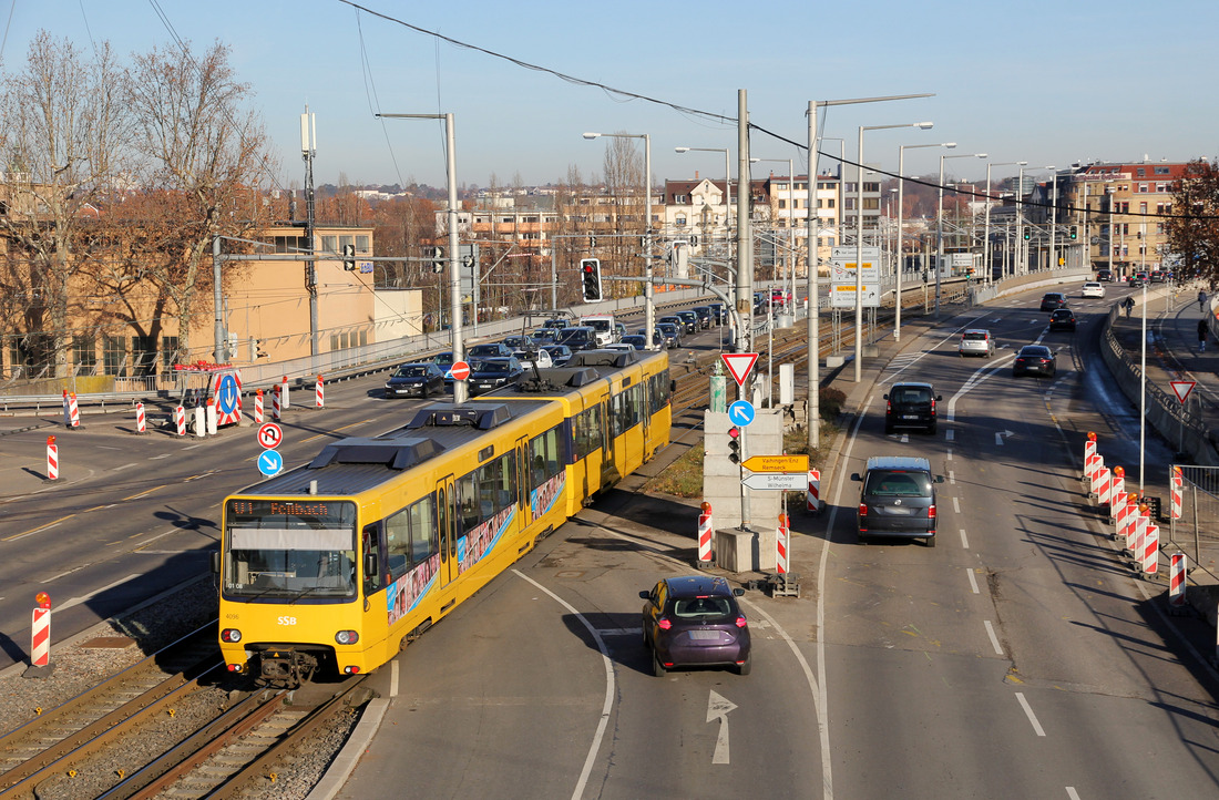 Stuttgarter Straßenbahnen AG 4096 // Stuttgart // 18. Dezember 2020
