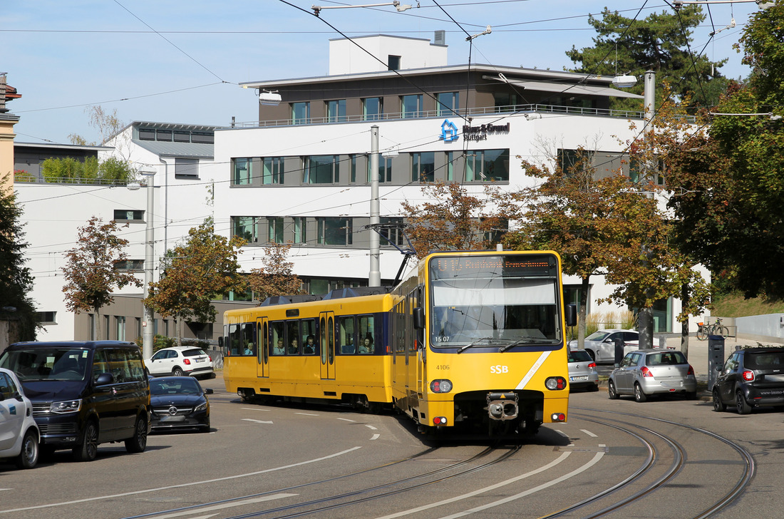 Stuttgarter Straßenbahnen AG 4106 // Stuttgart // 20. September 2019